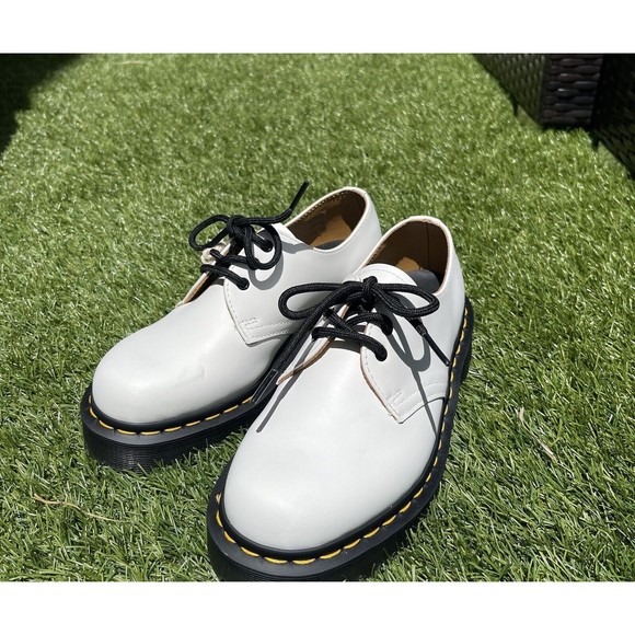Dr Martens 1461 BEX SMOOTH White LEATHER OXFORD Unisex SHOES Size 5 US M - Picture 13 of 14